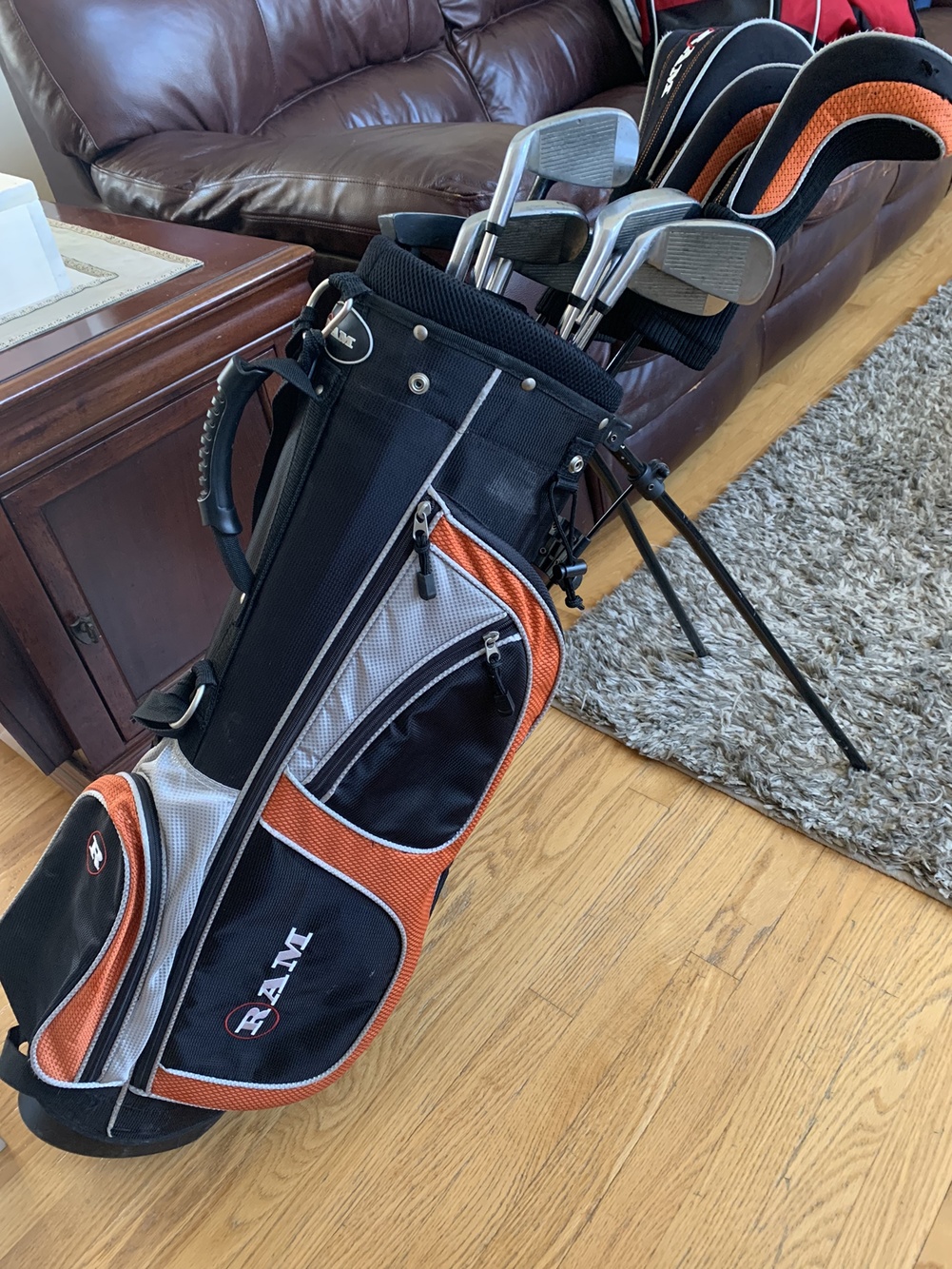 Intermediate Ram Golf Clubs full set plus bag SidelineSwap