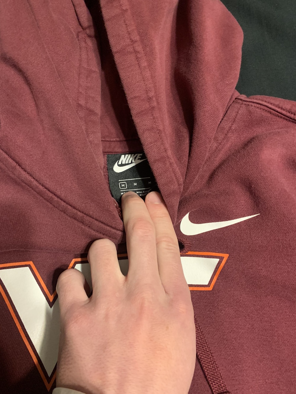 virginia tech nike sweatshirt