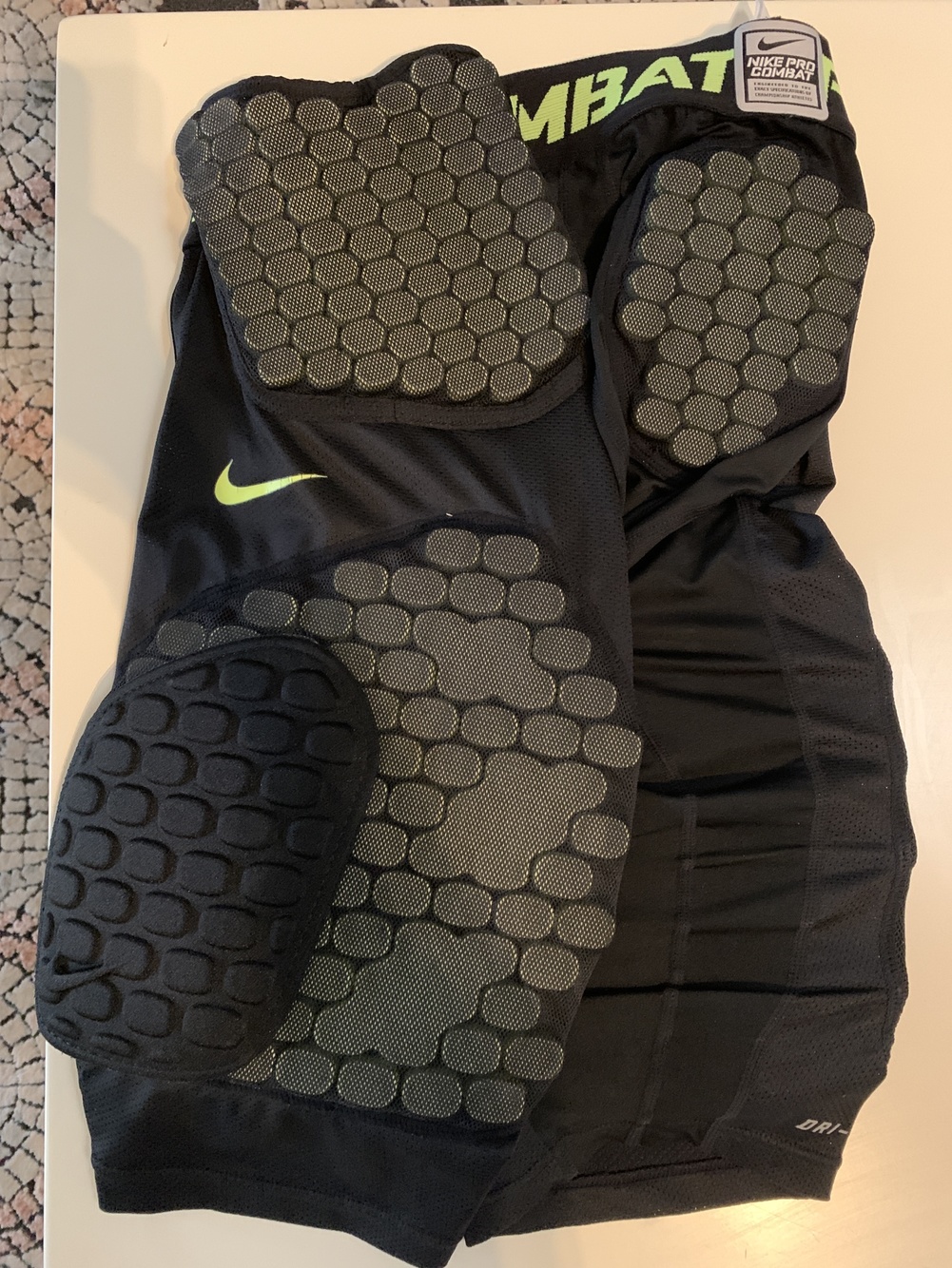 Used Medium Nike Pro Combat girdle With Padding SidelineSwap
