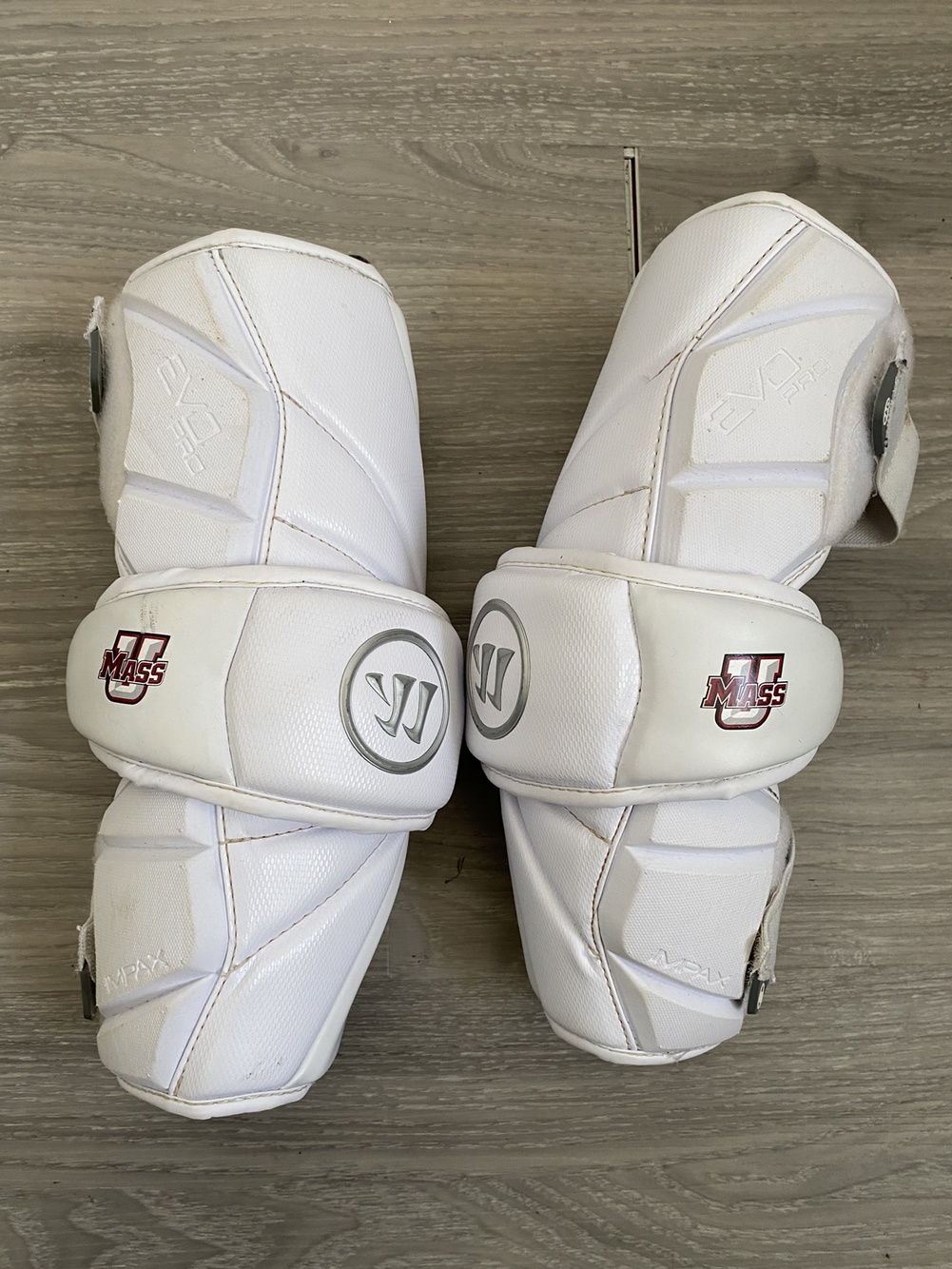 Umass Large Attack Warrior Evo Pro Arm Pads SidelineSwap