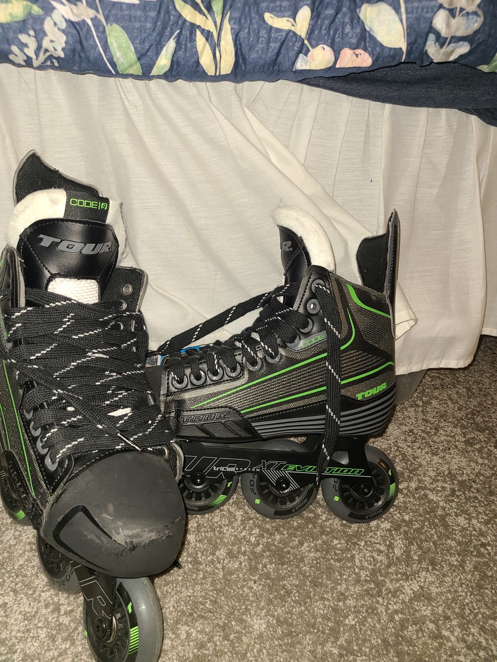 Inline Skates Tour Code 9 Size 8 roller blades SidelineSwap