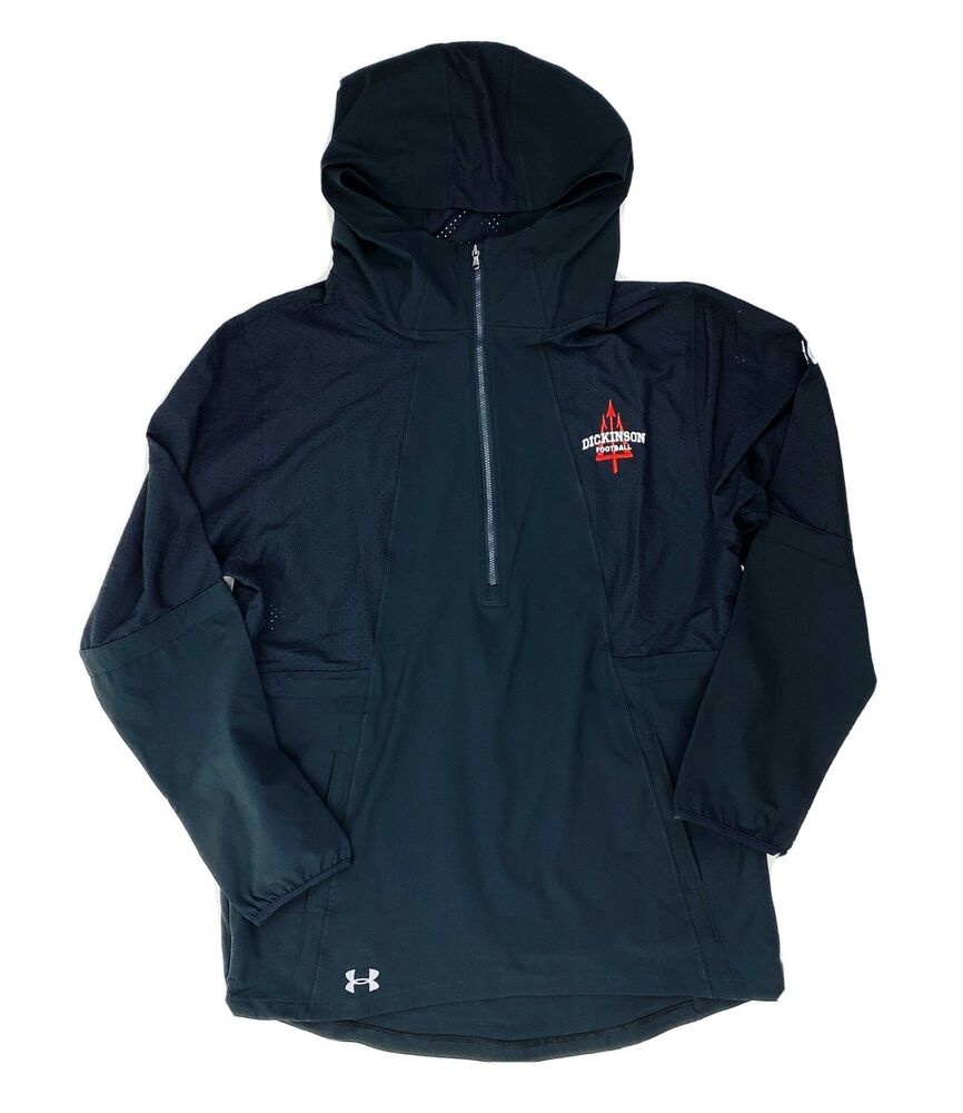 Under Armour Dickinson Red Devils 1/2 Zip Jacket Pullover Womens M