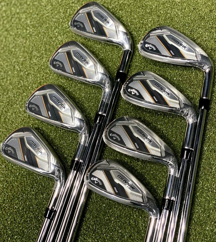 Callaway Mavrik MAX Iron Set 4AW Steel Project X LZ 5.5 Firm Flex New