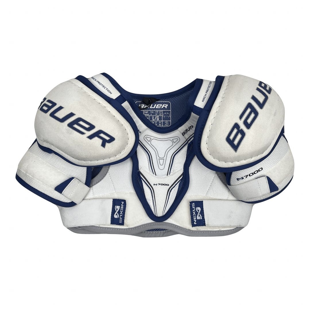 Used Bauer Nexus N7000 Lg Hockey Shoulder Pads SidelineSwap