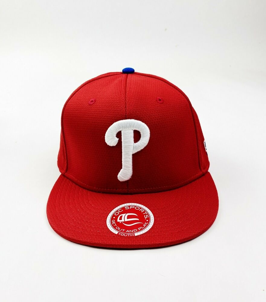OC Sports Team MLB Philadelphia Phillies Cap Youth Boy Girl One Size