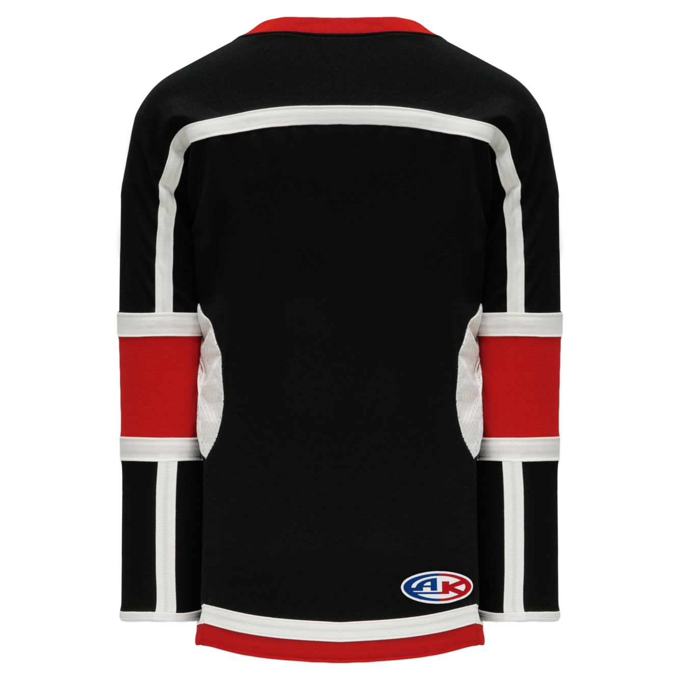 Black Athletic Knit Hockey Jersey SidelineSwap