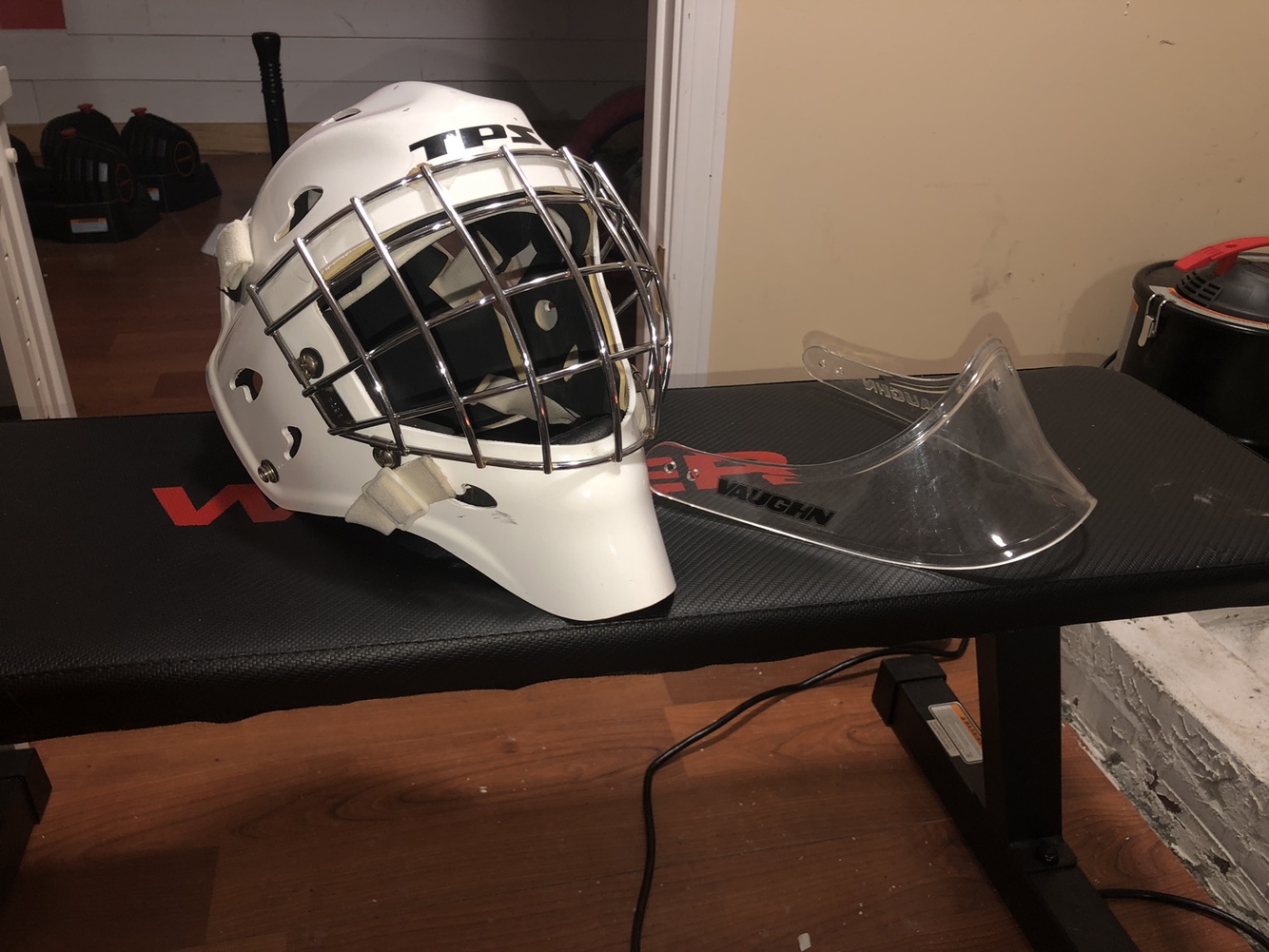 TPS Goalie Mask W/ Free Vaughn Dangler SidelineSwap