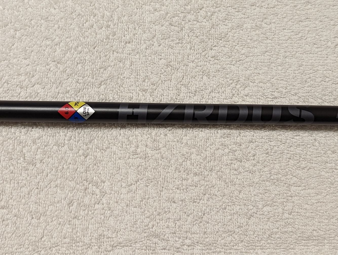 True Temper Project X Hzrdus Black 75 Gram Stiff Flex 3 Wood Shaft W