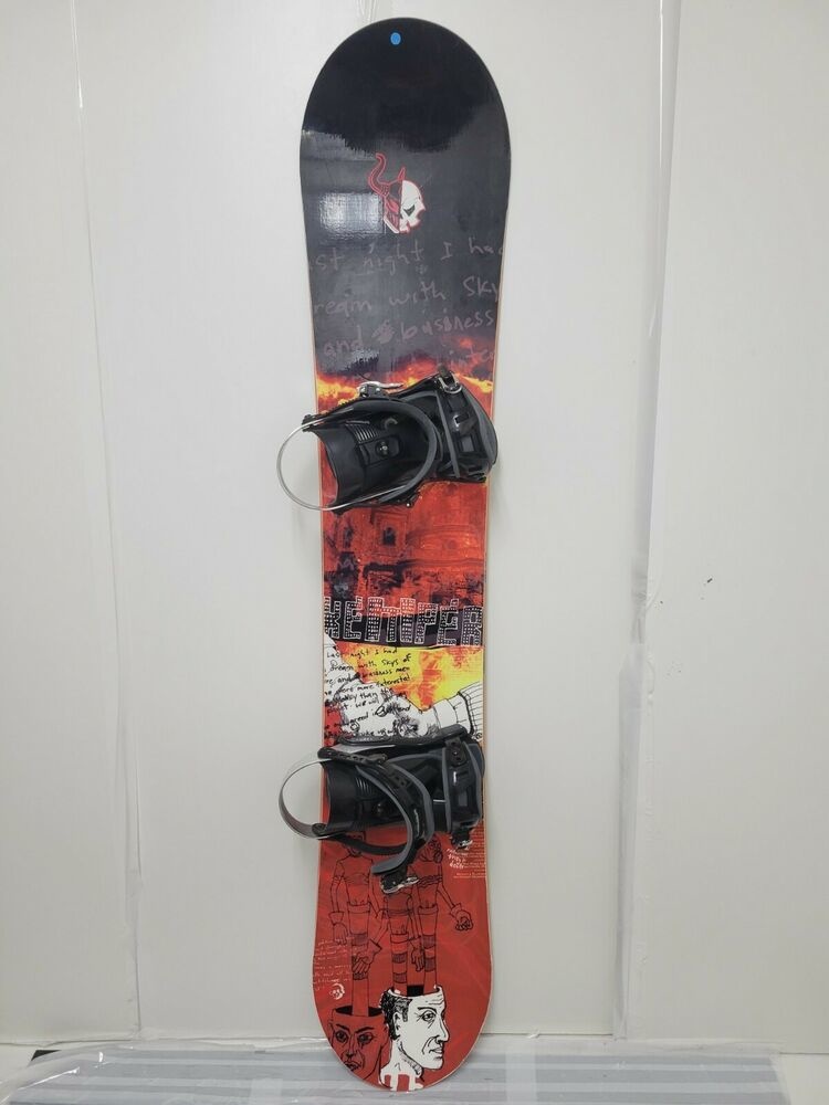 USED Kemper 160 cm All Mountain Intermediate+ Snowboard w/ Used Lamar