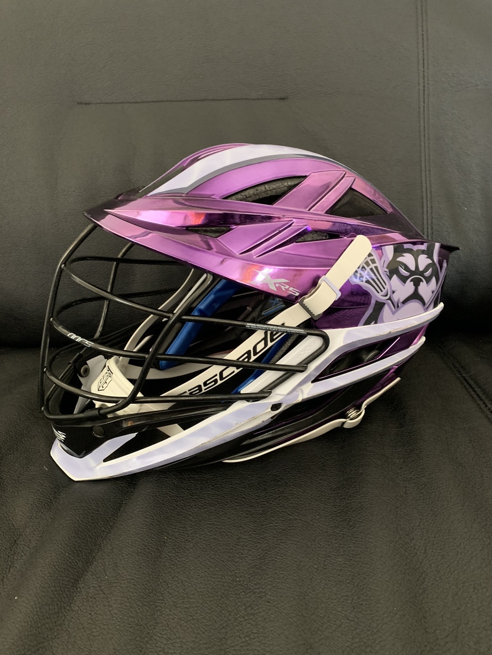 GAME WORN 2021 PLL WATERDOGS HELMET SidelineSwap