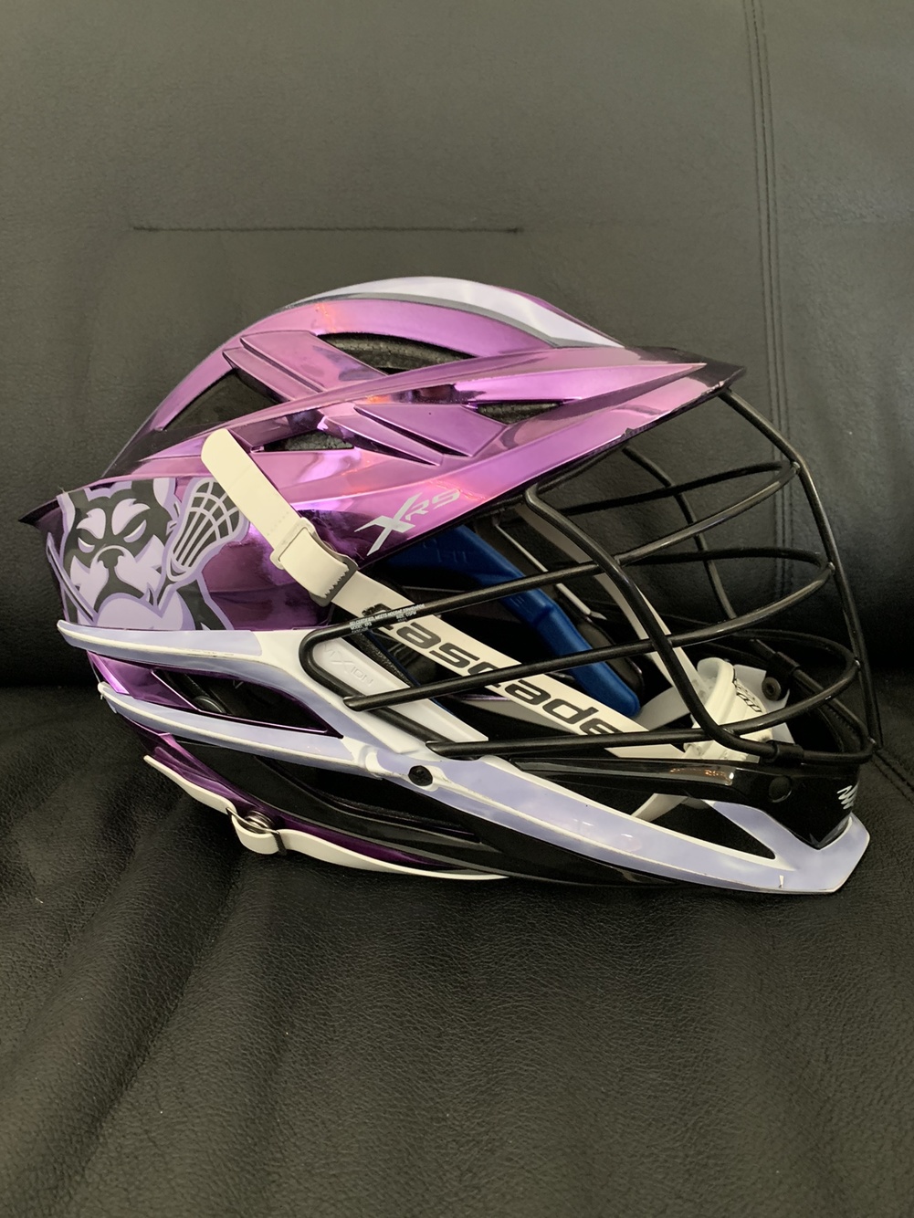GAME WORN 2021 PLL WATERDOGS HELMET SidelineSwap