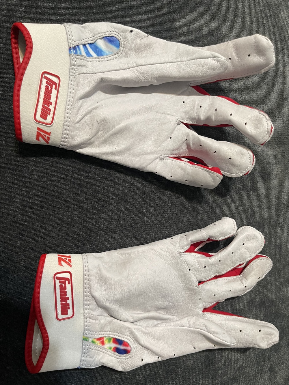 Used Large Franklin Lindor Batting Gloves SidelineSwap