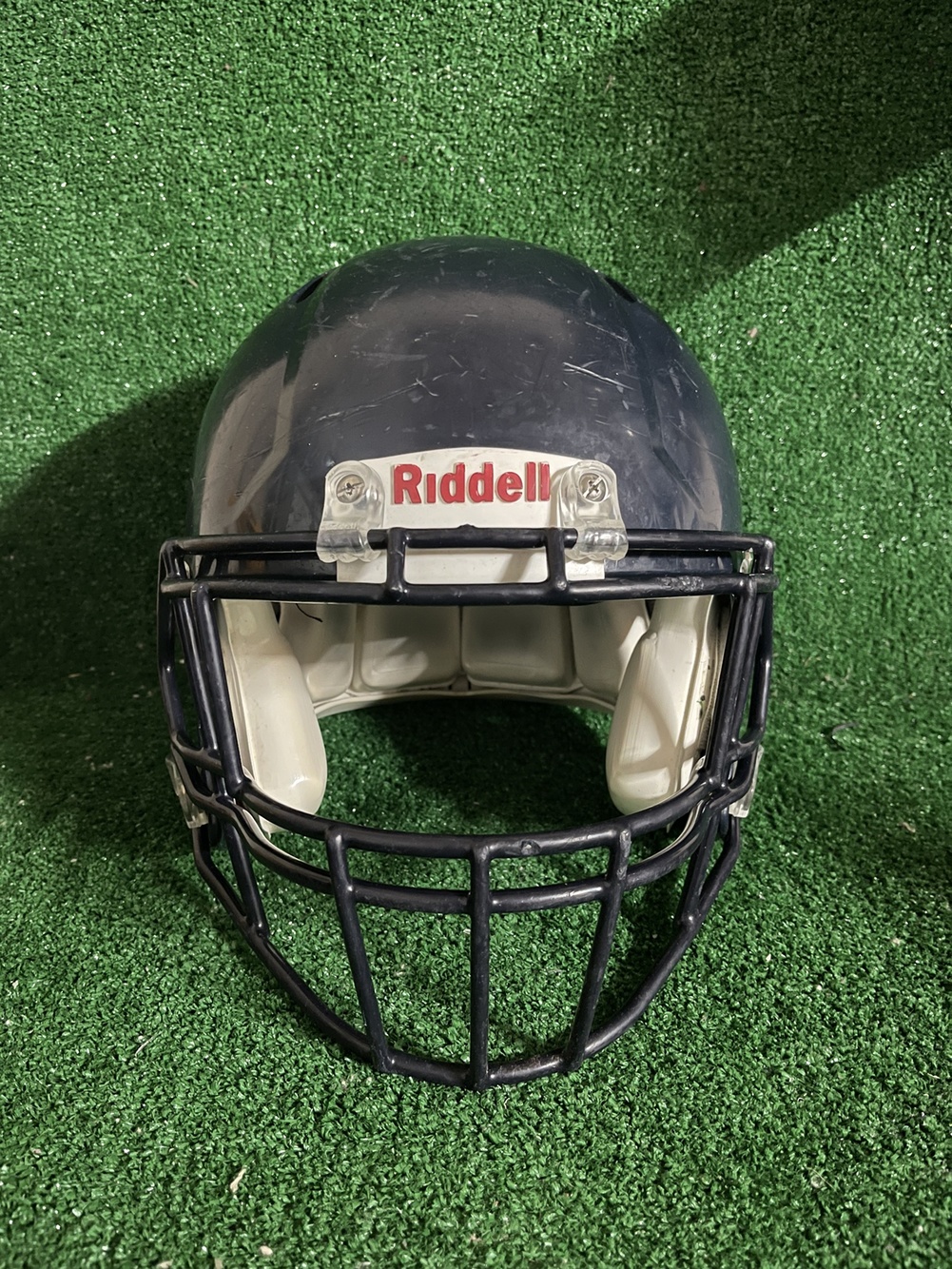 Adult Medium Riddell Speed Football Helmet Blue SidelineSwap