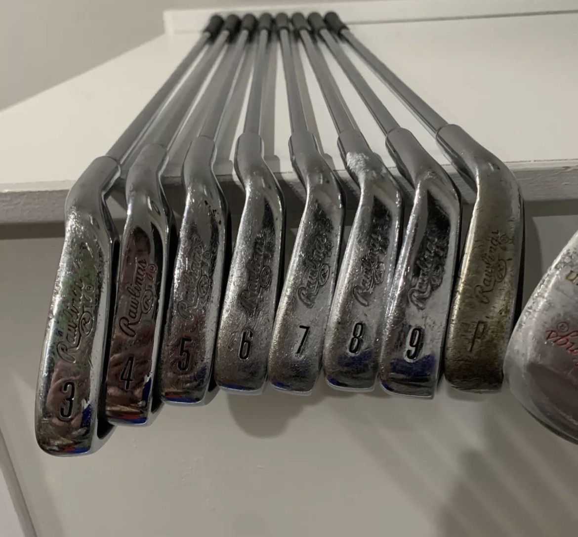 RARE Rawlings Triple Crown Complete Golf Set, 3 Iron Through Driver