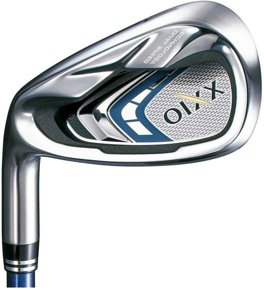 XXIO 9 Irons 6PW Left Handed Steel NS Pro 890gh DST Stiff Flex 5pc Set