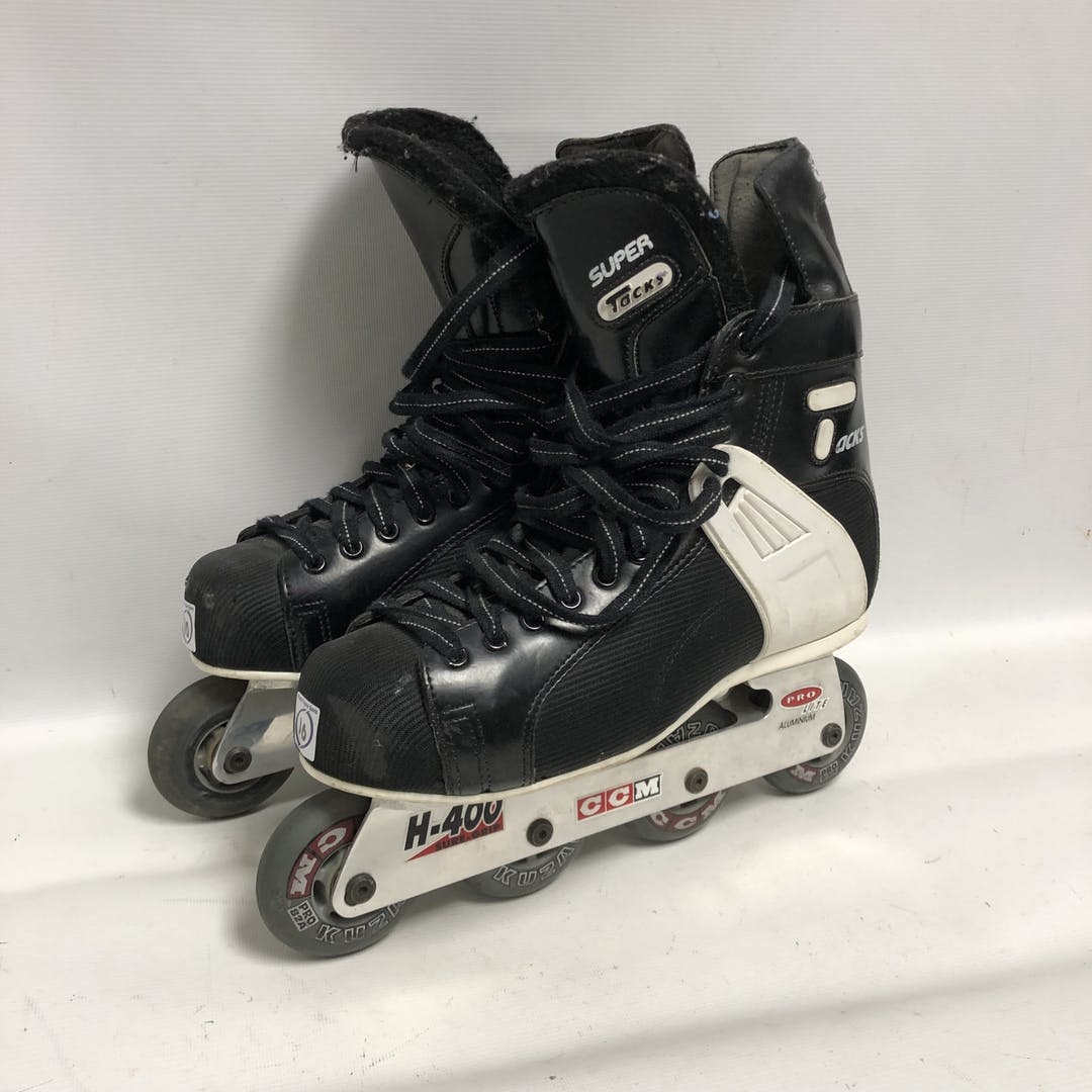 Used Ccm Tacks 655 Senior 10 Roller Hockey Skates SidelineSwap