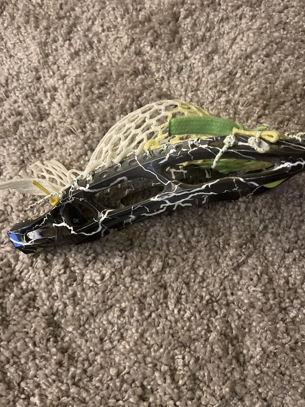 Custom strung rare Reebok 10k lacrosse head SidelineSwap