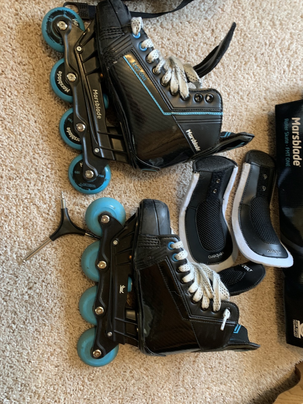 Marsblade FMT ONE Roller Blades Size 5.5 SidelineSwap