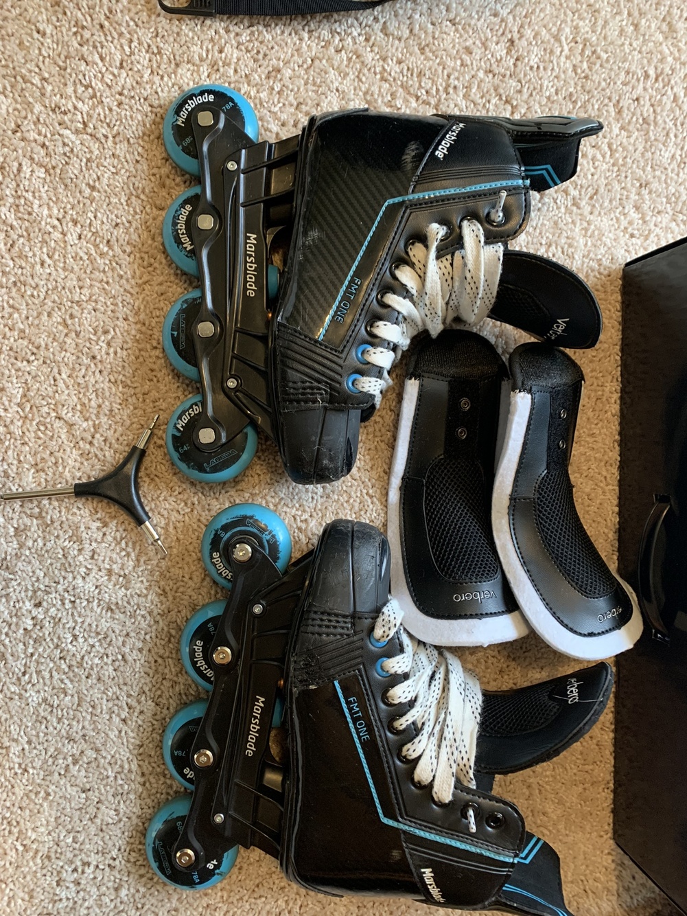 Marsblade FMT ONE Roller Blades Size 5.5 SidelineSwap