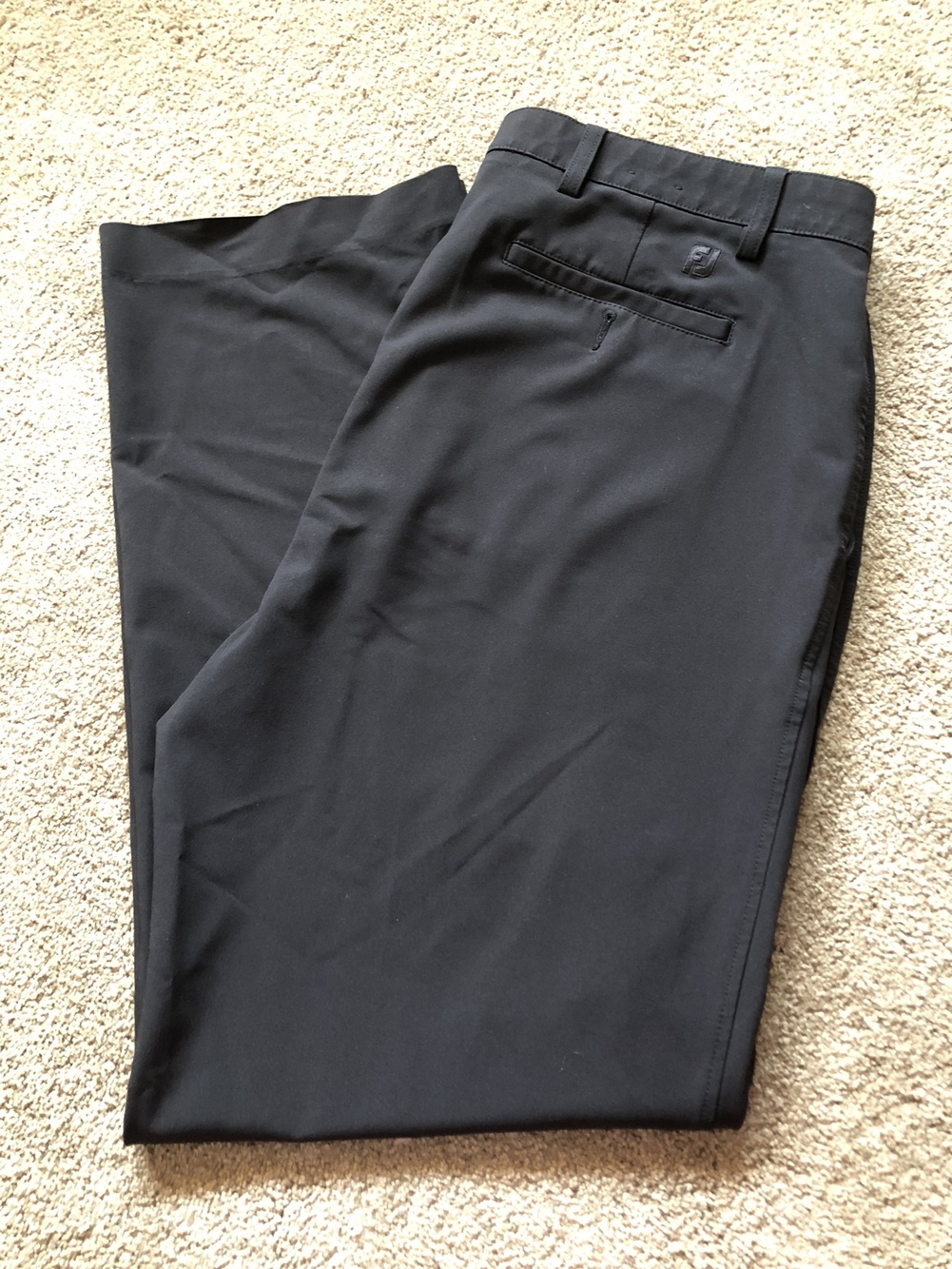 Mens Footjoy Black Golf Pants SidelineSwap