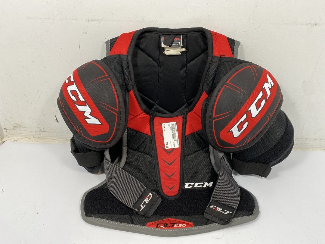 Used Ccm Qlt Lg Hockey Shoulder Pads SidelineSwap