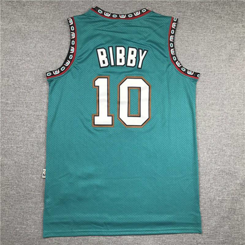 Mike Bibby Grizzlies Jersey Green Men's New Adult Large Adidas Jersey