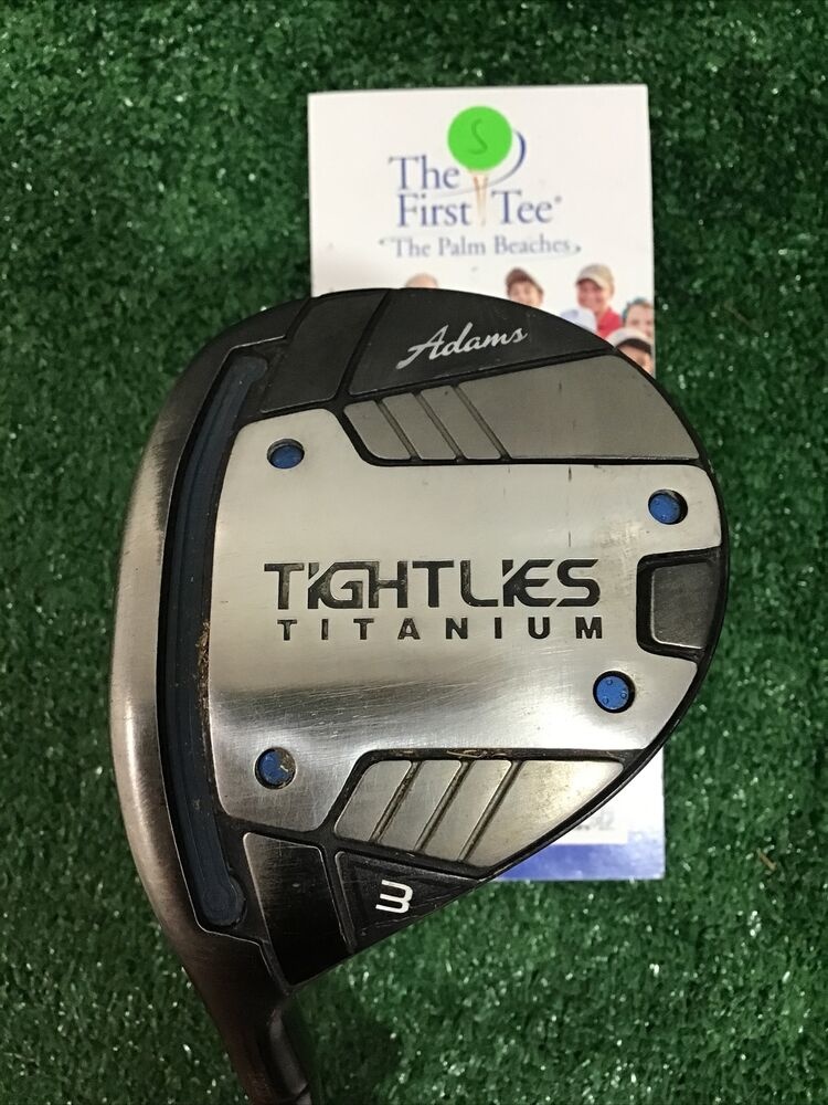 Adams 2014 Tight Lies Titanium 3 Wood Regular Graphite Shaft Left Handed SidelineSwap Adams 2014 Tight Lies Titanium 3 Wood Regular Graphite Shaft Left Handed SidelineSwap
