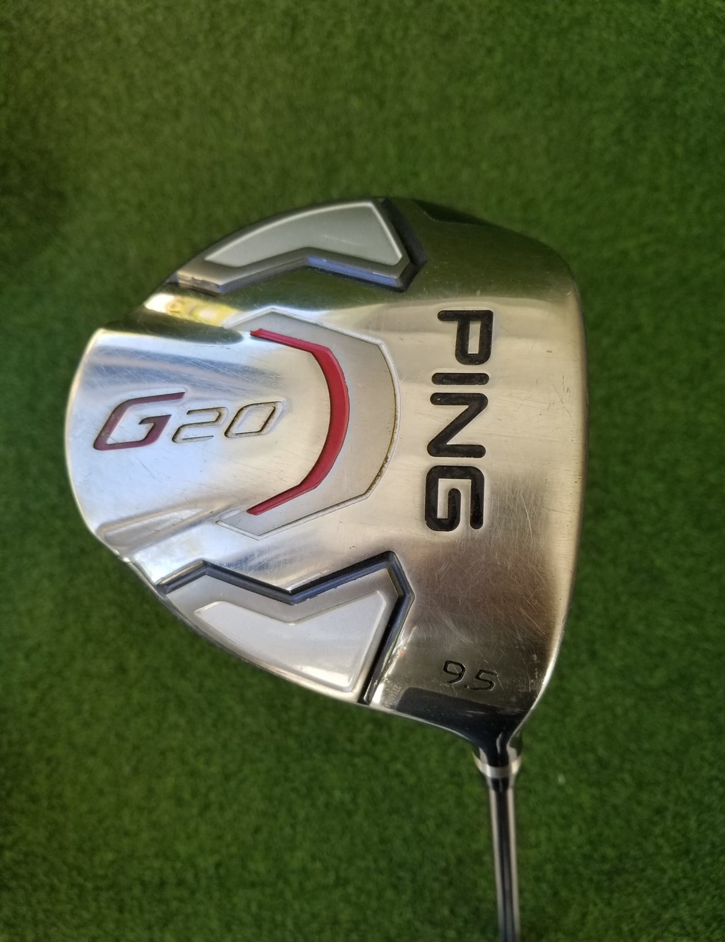 Ping G20 9.5º Driver, RH, 44" Ping TFC 169D Stiff Graphite Shaft Great! SidelineSwap