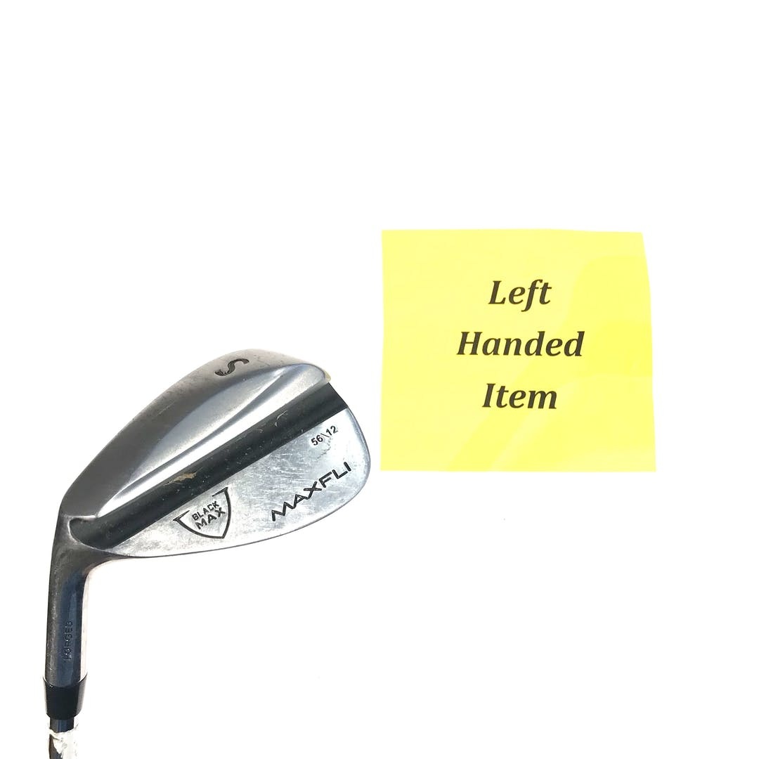 Used Maxfli Black Max Sand Wedge Regular Flex Steel Shaft Wedges