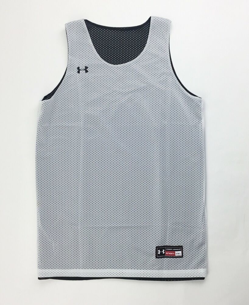 Under Armour Reversible Basketball Jersey Men's Large Black White
