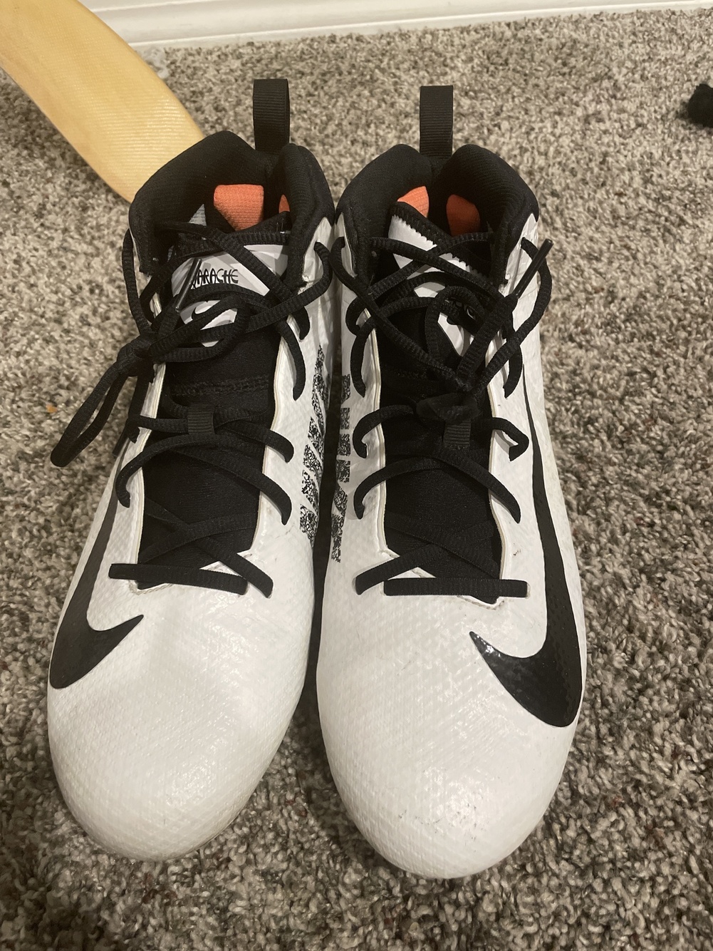 Barely Used White Nike Cleats Almost Brand New SidelineSwap