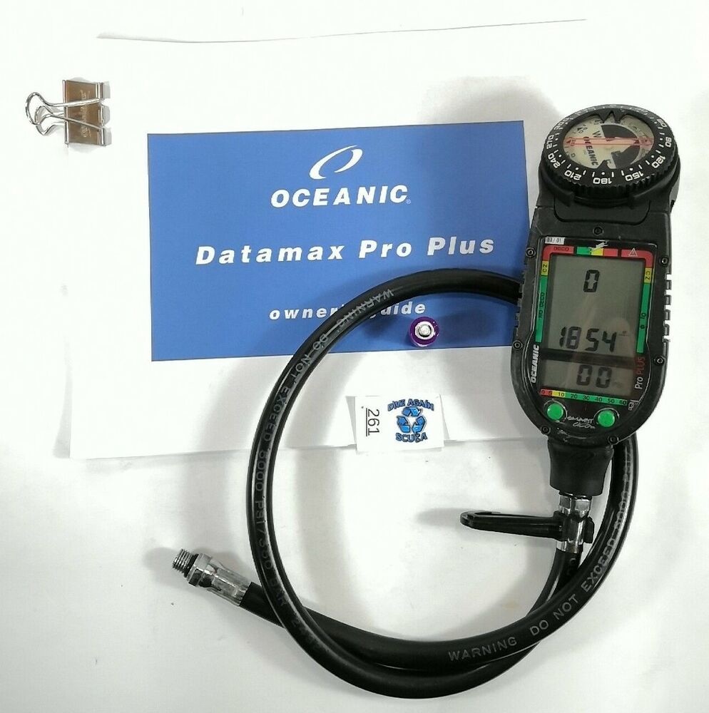 Oceanic Datamax Pro Plus SCUBA Dive Air Integrated Computer, Compass