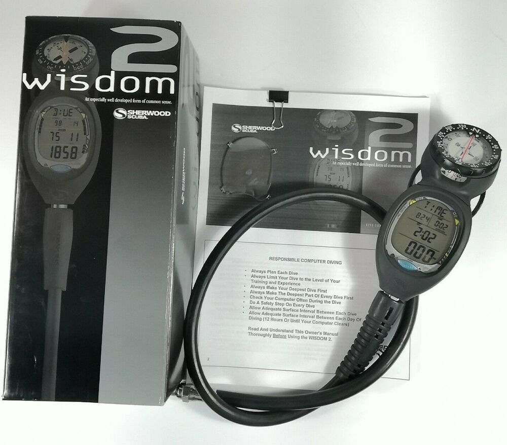 Sherwood WISDOM 2 Air Integrated Scuba Dive Computer Air / Nitrox with