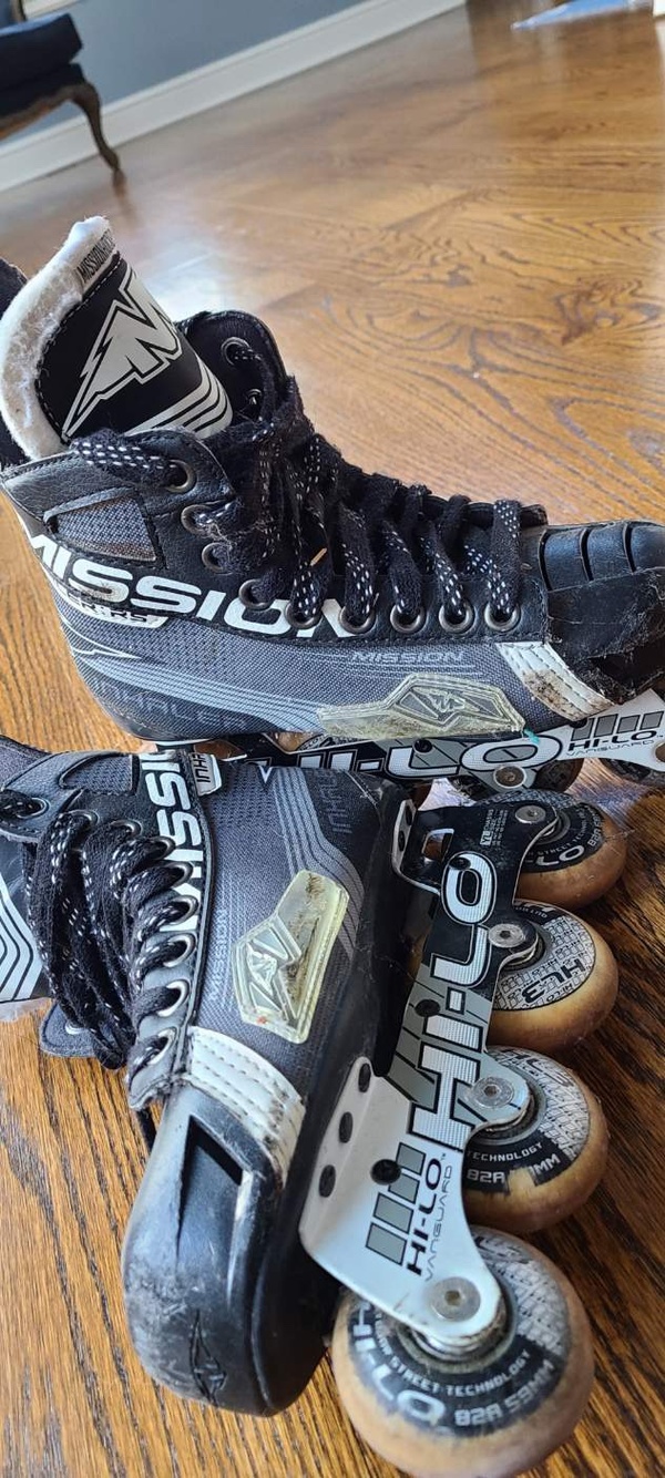 Street Hockey Roller Blades SidelineSwap