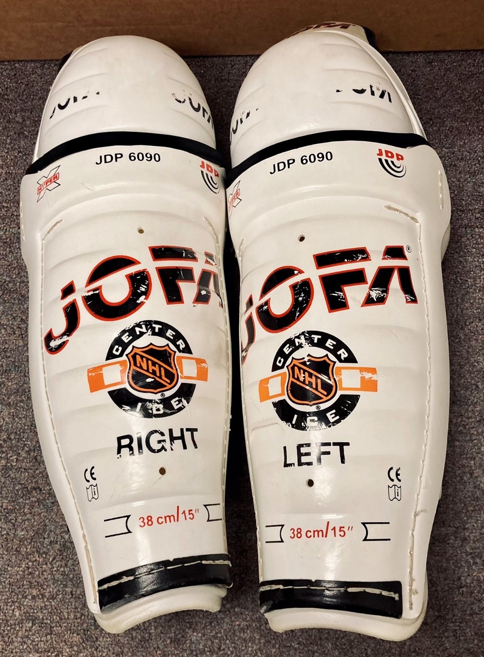Jofa JDP 6090 Hockey Shinguards 15" SidelineSwap