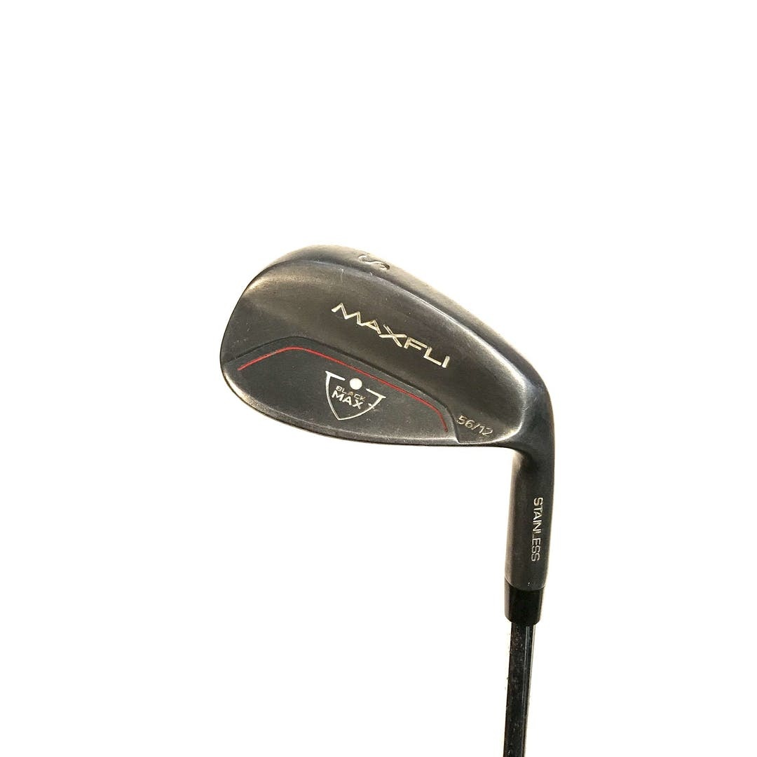 Used Maxfli Black Max Sand Wedge Regular Flex Steel Shaft Wedges