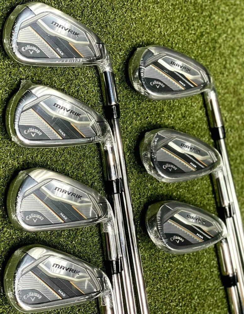 Callaway Mavrik MAX Iron Set 4PW Steel Elevate 95 Stiff SFlex New