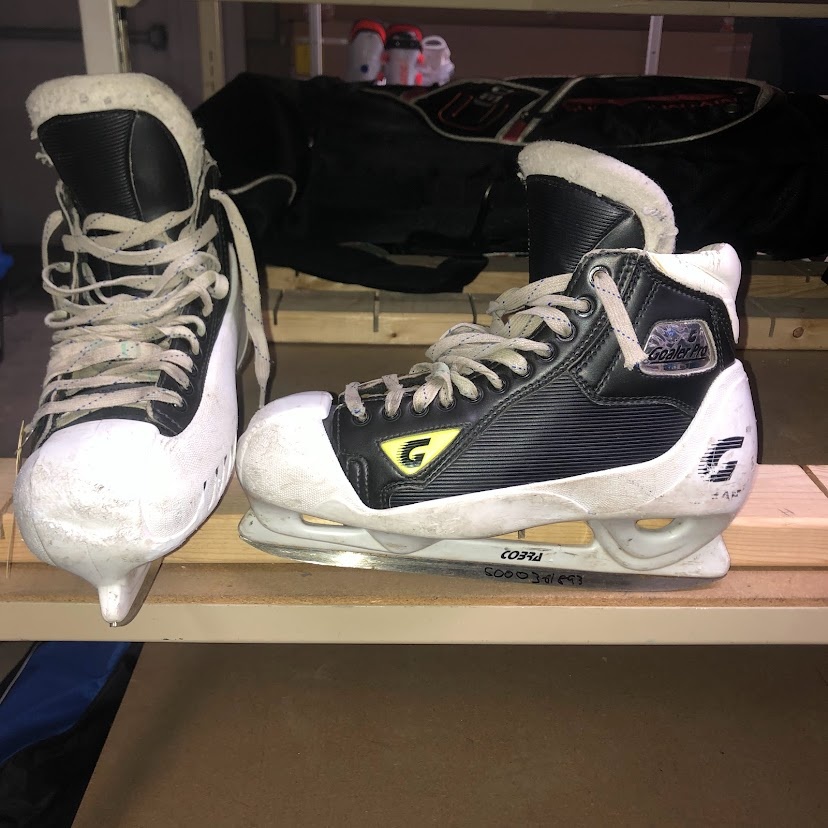 Senior Used Graf Goaler Pro Hockey Goalie Skates Regular Width Size 10 SidelineSwap