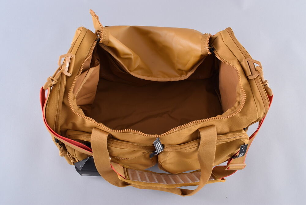 Nike Utility Power Training Duffel Bag CK2792790 Wheat/Wheat/Enigma Stone SidelineSwap