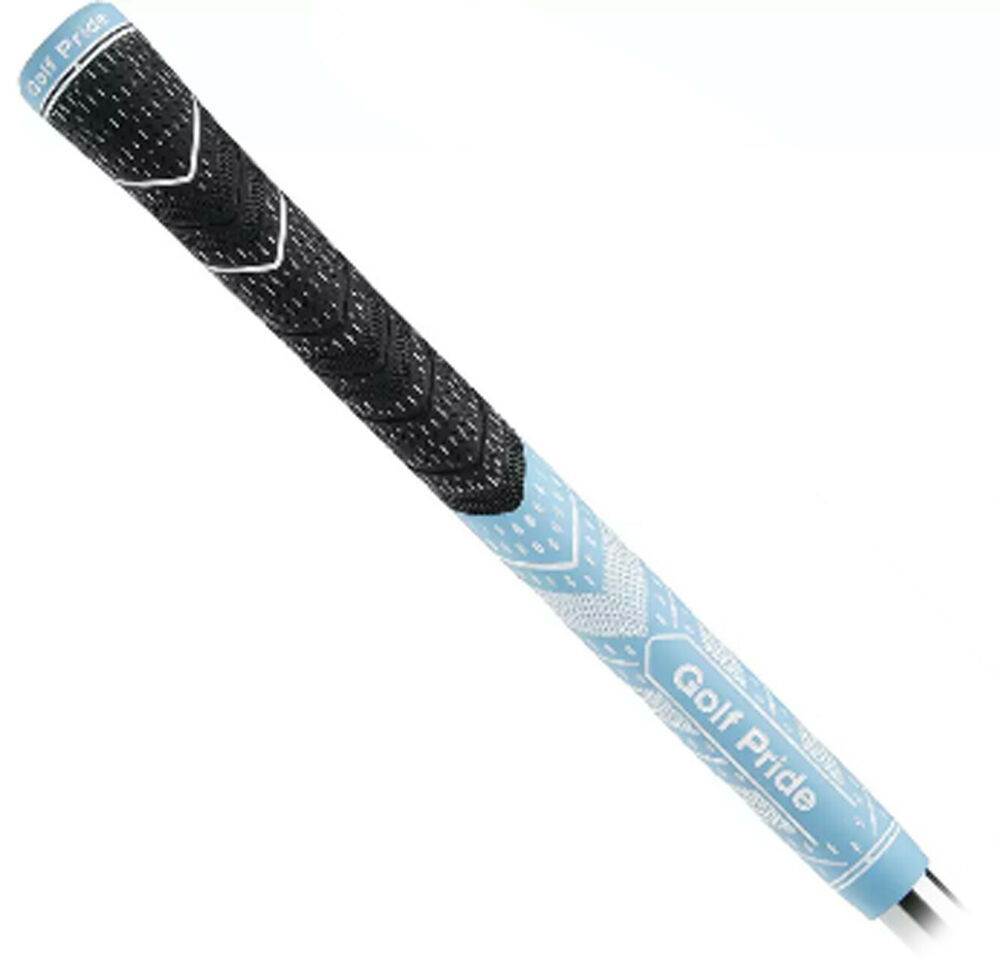 NEW Golf Pride MCC Plus 4 Teams Light Blue/White Standard Grip