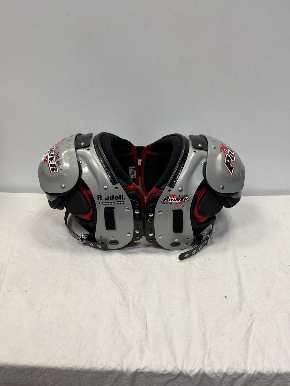 Used Riddell Power Spx Md Football Shoulder Pads SidelineSwap