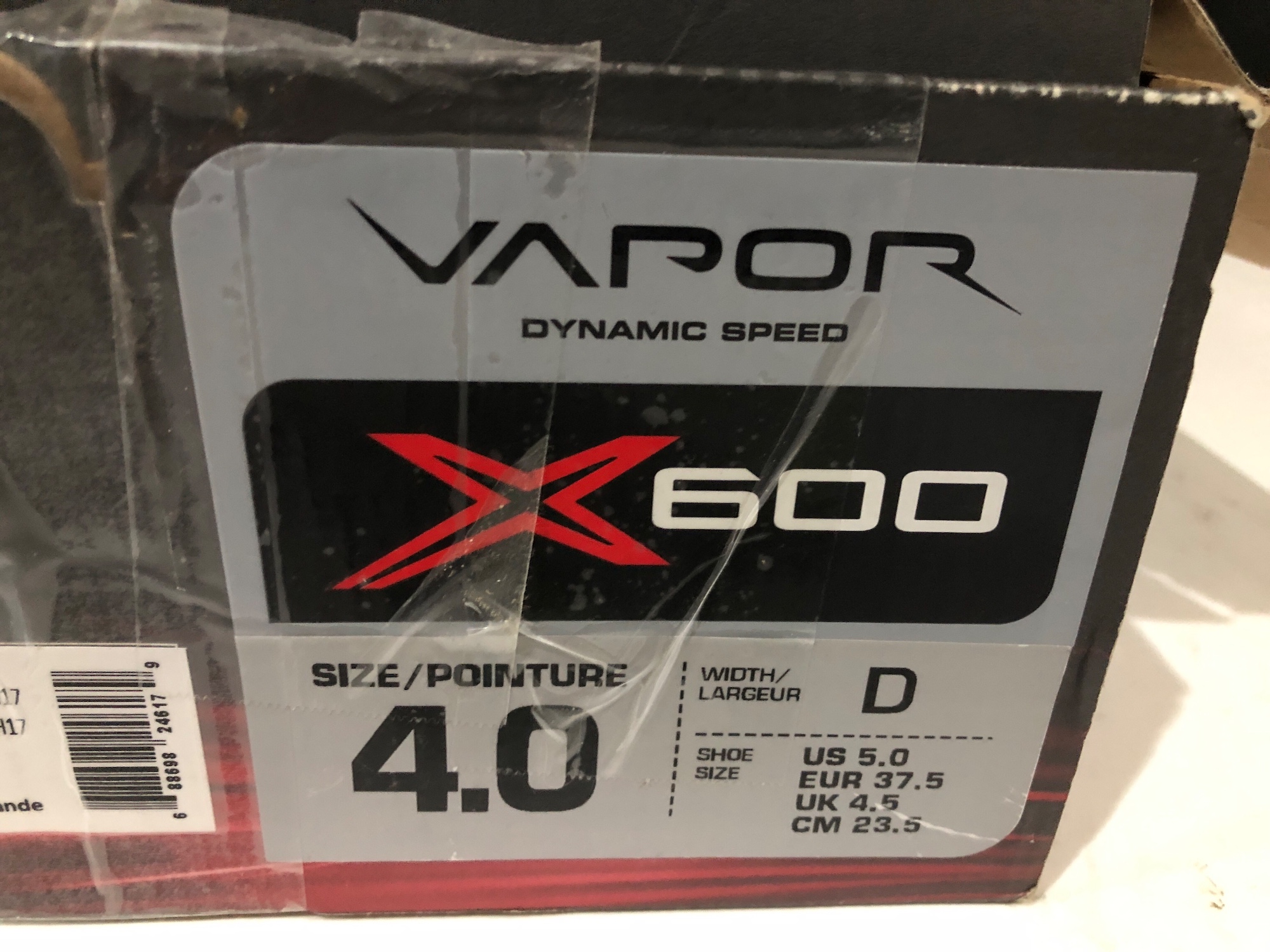 bauer vapor x600 junior