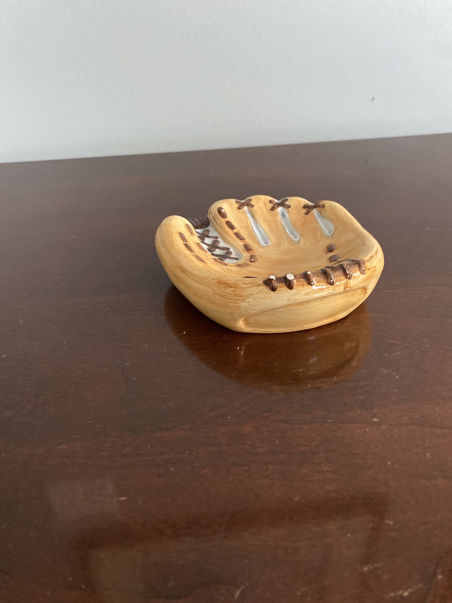 Baseball glove key holder paper weight SidelineSwap