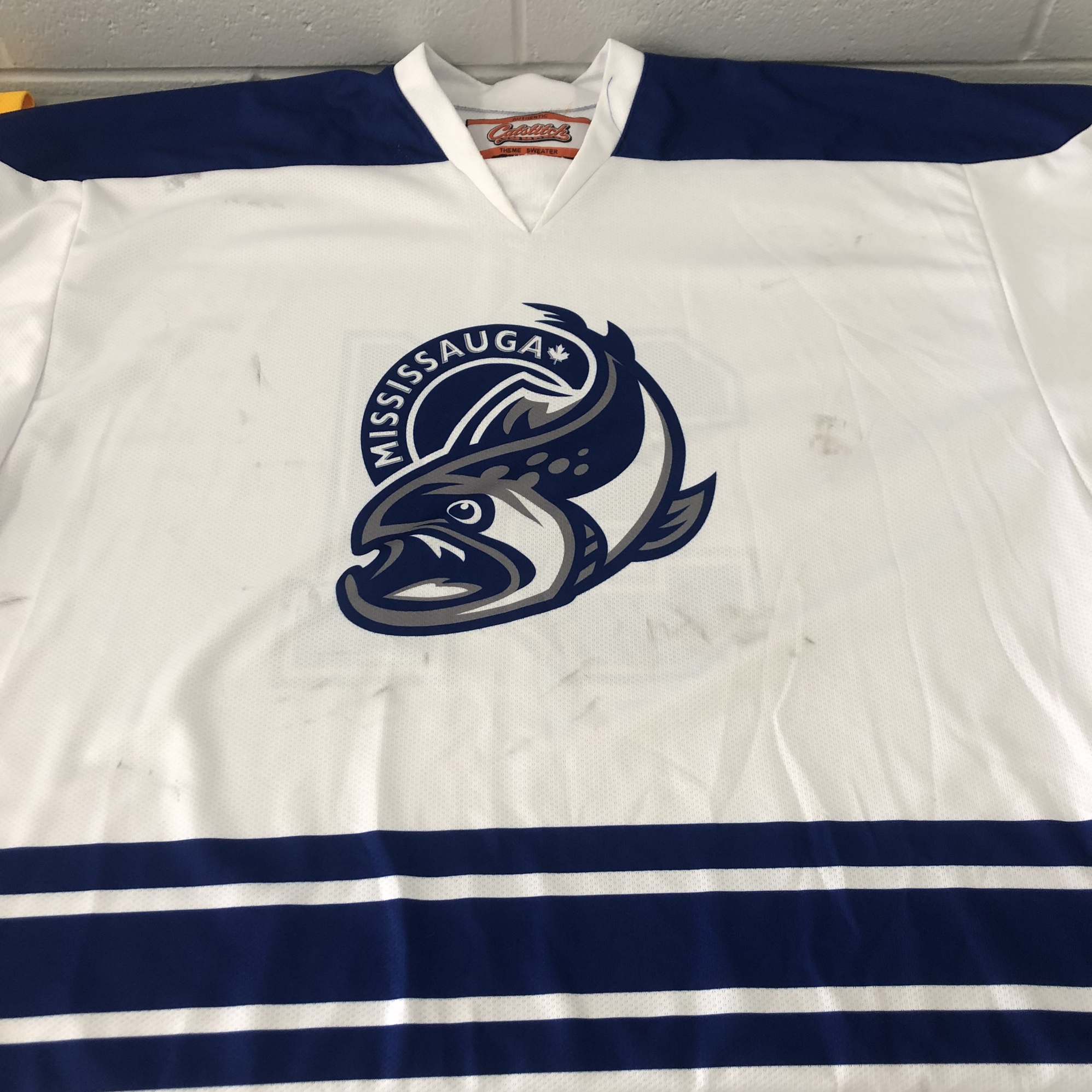 Mississauga Steelheads Goalie Cut tryout jersey SidelineSwap