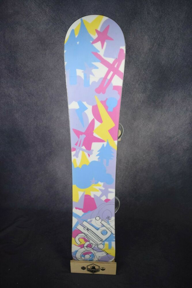 ALIBI SNOWBOARD SIZE 149 CM WITH RIDE MEDIUM BINDINGS SidelineSwap
