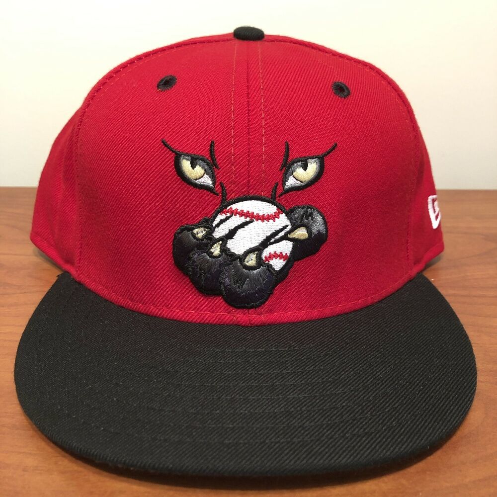 Ottawa Lynx Hat Baseball Cap Fitted 7 5/8 New Era MiLB Vintage Minors