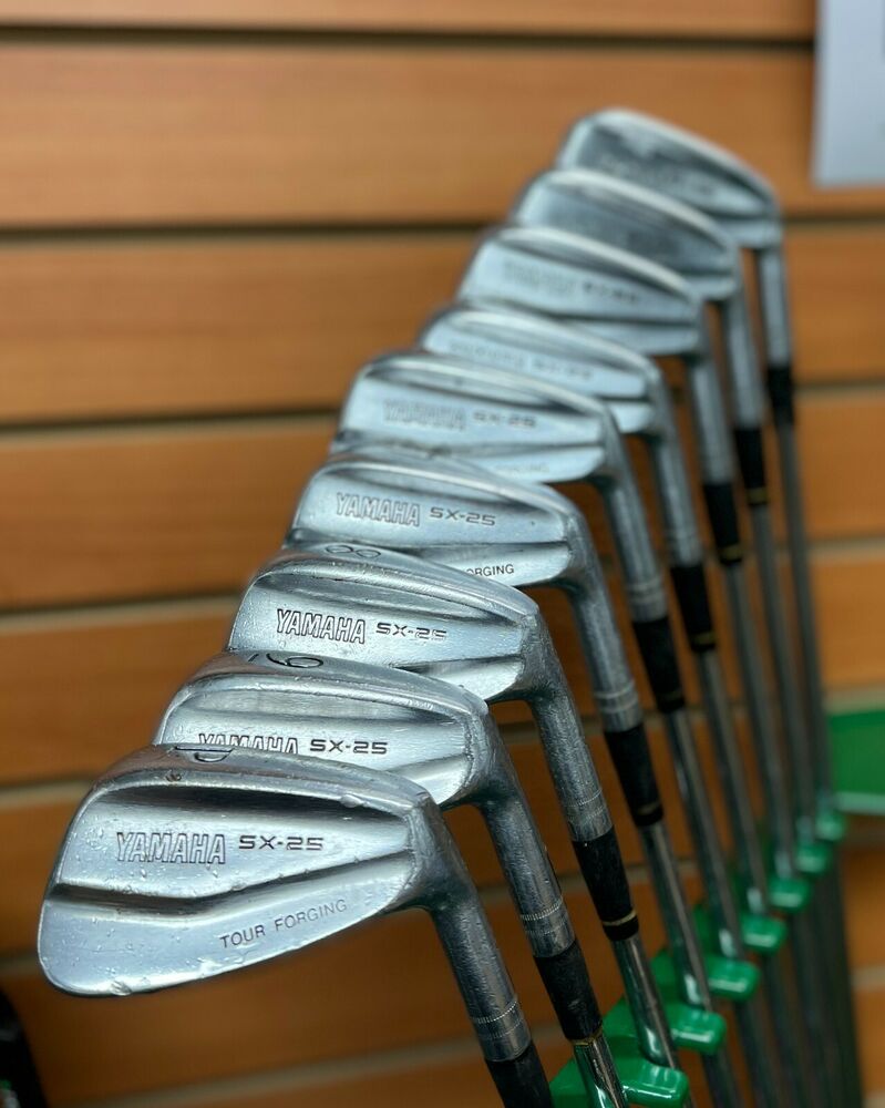 YAMAHA SX25 TOUR BLADE IRON SET 2PW STIFF FLEX VINTAGE GOLF