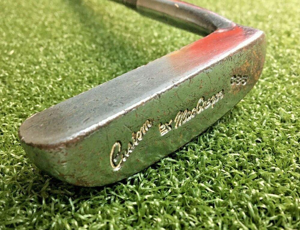 MacGregor Custom CB5 Blade Putter / RH / Steel 35" / Good Leather Grip