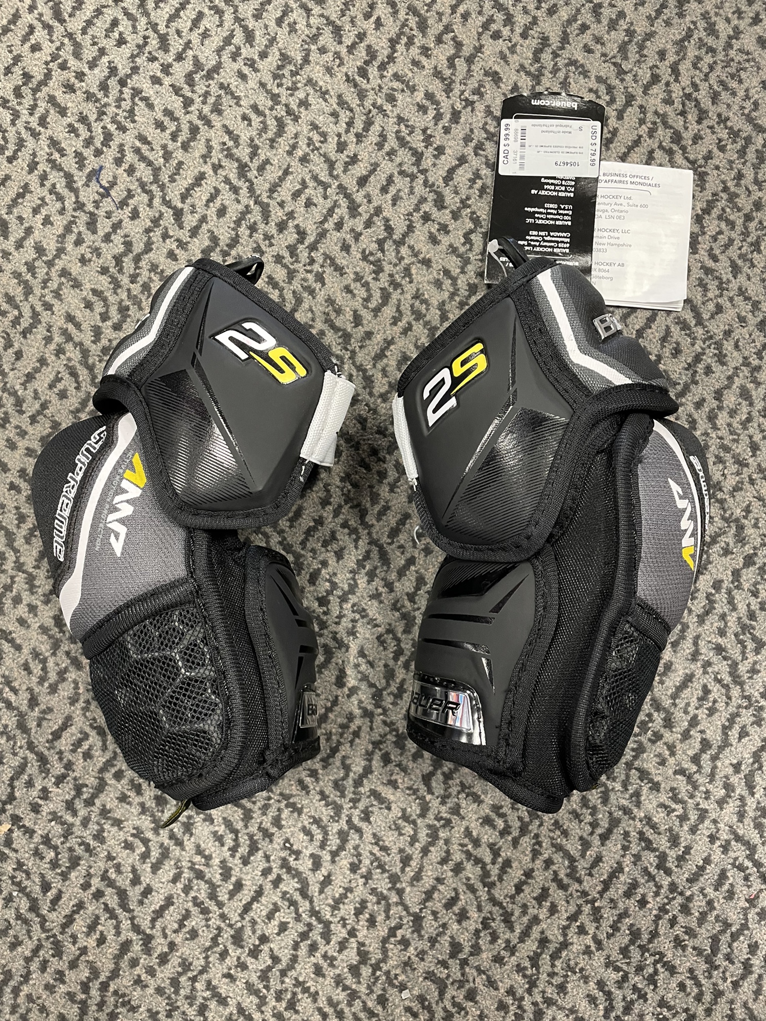 Bauer Supreme 2S Junior Small elbow pads SidelineSwap