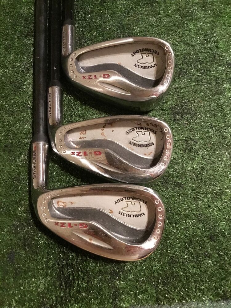 Golden Bear G1Zx Irons / Hybrids Set 4H, 5H, 6SW Senior Light Graphite Shafts SidelineSwap